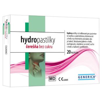 GENERICA Hydropastilky čerešňa bez cukru 20 kusov