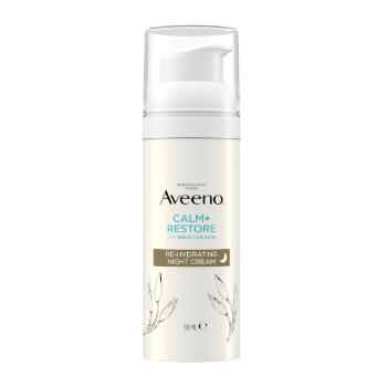 Aveeno Rehydratačný nočný krém Calm+ Restore (Re-Hydrating Night Cream) 50 ml