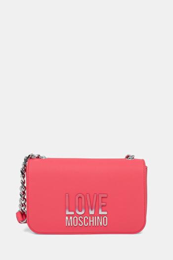 Kabelka Love Moschino ružová farba, JC4254PP0MKD0615