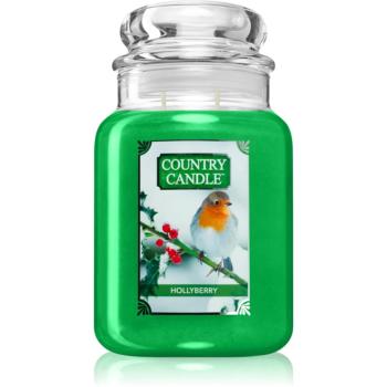 Country Candle Hollyberry vonná sviečka 737 g