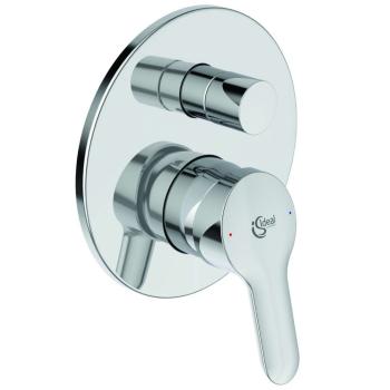 IDEAL STANDARD - Alpha Batéria pod omietku, s telesom, na 2 spotrebiče, chróm A7185AA