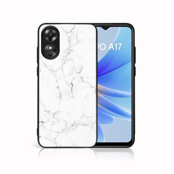 MY ART Ochranný kryt pre Oppo A17 WHITE MARBLE (144)