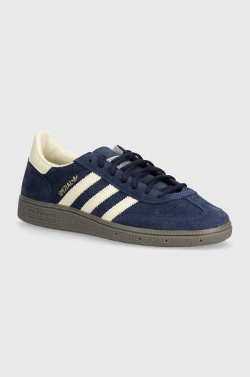 Kožené tenisky adidas Originals Hanball Spezial tmavomodrá farba, IF7087