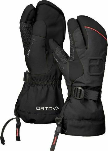 Ortovox Merino Freeride 3 W Black Raven L Lyžiarske rukavice