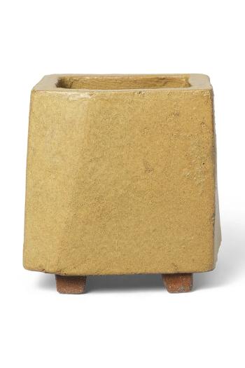 Kvetináč ferm LIVING 16 cm žltá farba