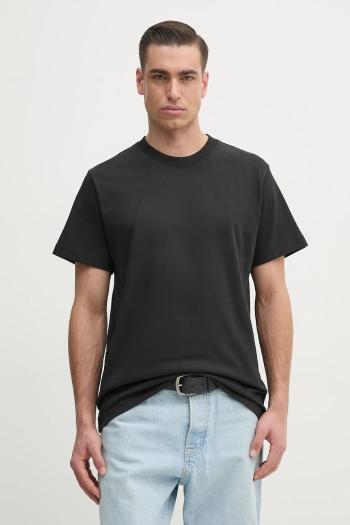 Bavlnené tričko G-Star Raw pánske, čierna farba, jednofarebné, D26449-C784