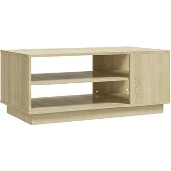 SHUMEE Konferenčný stolík dub sonoma 102 × 55 × 43 cm drevotrieska, 810283