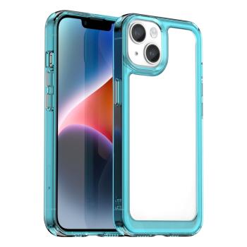 CRYSTAL Ochranný kryt Apple iPhone 15 Plus tyrkysový