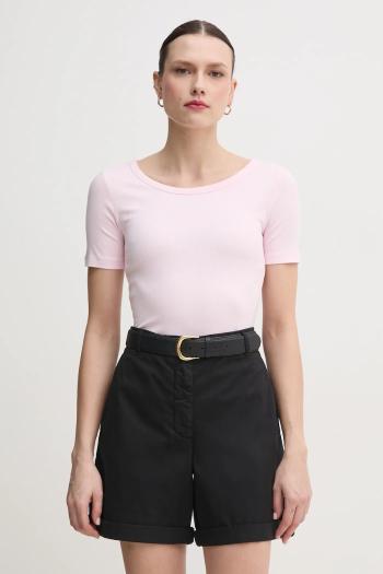 Tričko Tommy Hilfiger dámsky, ružová farba