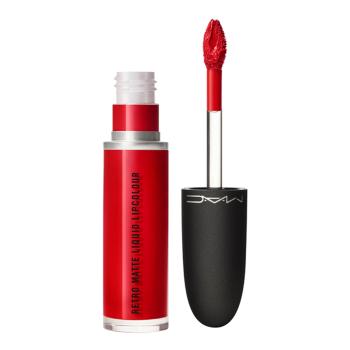 MAC Cosmetics Krémový rúž Retro Matte (Liquid Lip Colour) 5 ml Ruby Phew!