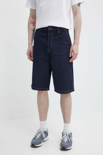 Rifľové krátke nohavice Dickies MADISON pánske, tmavomodrá farba, DK0A4YSY