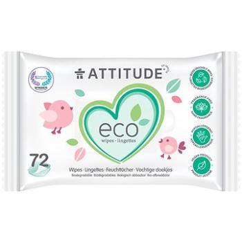 ATTITUDE Wipes bez vône (72 ks) (626232170009)