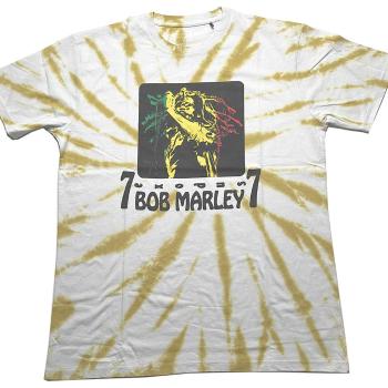 Bob Marley tričko 77 Biela XXL