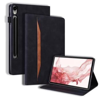 FLATY Zaklápacie puzdro pre Samsung Galaxy Tab S10 FE+ čierne