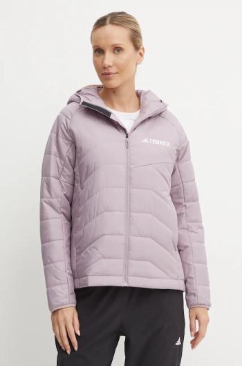 Športová bunda adidas TERREX Multi Insulated fialová farba, prechodná, IM8198