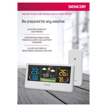 SWS 4100 W METEOSTANICA SENCOR