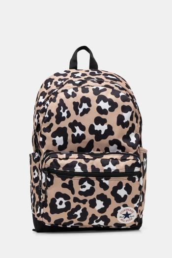 Ruksak Converse béžová farba, veľký, vzorovaný, 10028743-A01