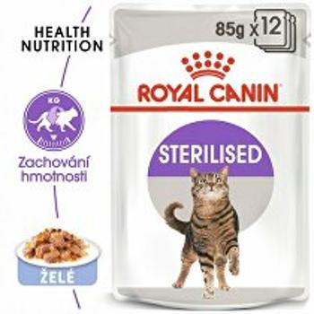 Royal canin Kom.  Feline Sterilised kaps v želé 85g + Množstevná zľava