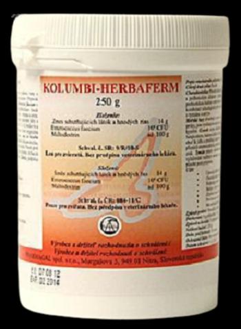 Kolumbi - Herbaferm prírodná náhrada antibiotických prípravkov pre holuby 250g