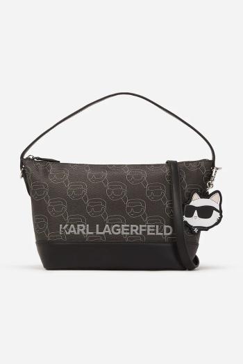 Kabelka Karl Lagerfeld čierna farba, A2W30177