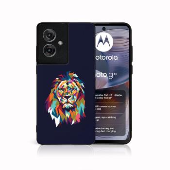 MY ART Ochranný kryt pre Motorola Moto G55 5G LION (246)