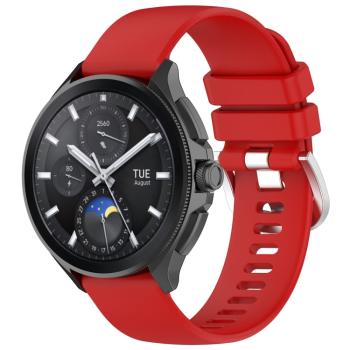 SILICONE Vymeniteľný remienok pre Xiaomi Watch 2 červený