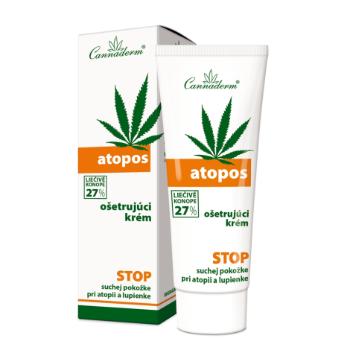 Cannaderm Atopos ošetrujúci krém na atopiu a psoriázu 75 g