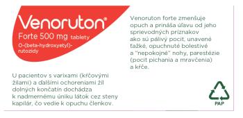 VENORUTON Forte 500mg 60 tabliet