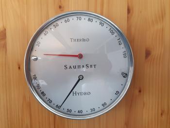 Saunový teplomer / vlhkomer Dekorhome