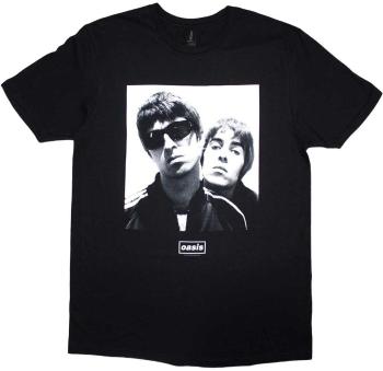 Oasis Tričko Noel & Liam Square Photo Unisex Black 2XL