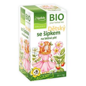 APOTHEKE Detský ovocný čaj so šípkou BIO 20x2g