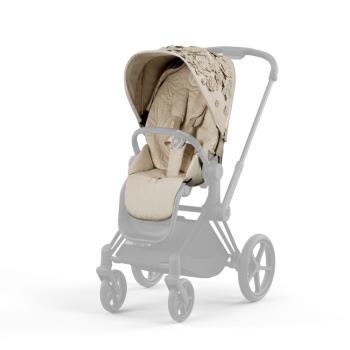 CYBEX PRIAM SEAT PACK SIMPLY FLOWERS BIEGE,CYBEX Priam Seat Pack Simply flowers mid beige Platinum