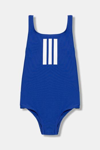 Jednodielne detské plavky adidas Performance tmavomodrá farba, JX5644