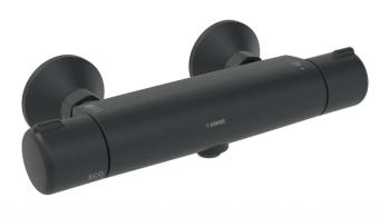 HANSA - Micra Termostatická sprchová batéria, Thermo Cool, ECO, matná čierna 5815017133