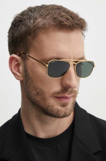 Slnečné okuliare Ray-Ban NEW CARAVAN zlatá farba, 0RB3636