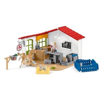 Schleich 42502 Veterinárna ordinácia pre domáce zvieratá (4059433572970)