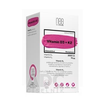 nesVITAMINS Vitamin D3 2000 I.U. + K2 70 μg