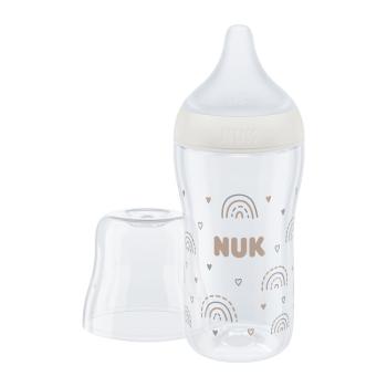 NUK Fľaša kojenecká sklenená s kontrolou teploty Perfect Match 230 ml