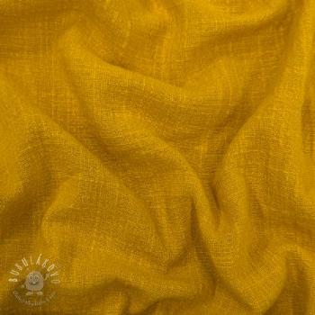 Bavlnená látka SLUB WASHED ochre