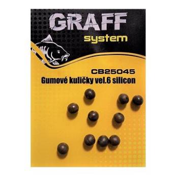 Graff Silikónové guľôčky Veľkosť 6 10 ks (8594185850526)