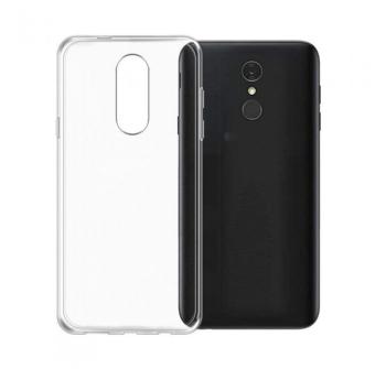 Silikónový obal LG Q7 priehľadný