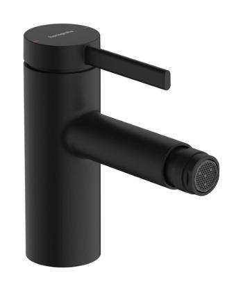 Bidetová batéria Hansgrohe Zesis S s výpusťou matná čierna 74200670