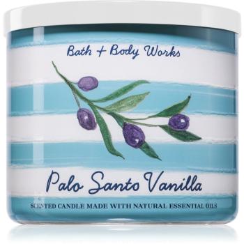 Bath & Body Works Palo Santo Vanilla vonná sviečka 411 g