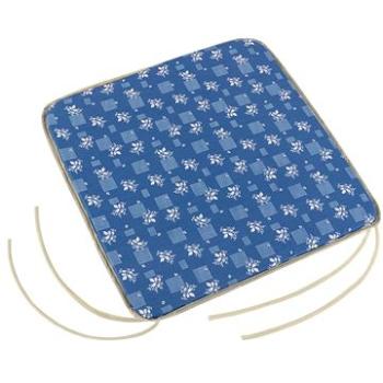 Bellatex Adela hladký – 40 × 40 cm, hladký – modrotlač (4935)