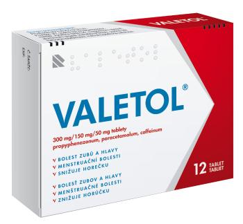 VALETOL  12 tabliet