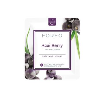 Foreo Vyhladzujúci pleťová maska Acai Berry ( Smooth ing Mask) 6 x 6 g