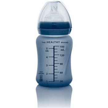 Everyday Baby fľaša sklo s teplotným senzorom 150 ml Blueberry (7350077262140)