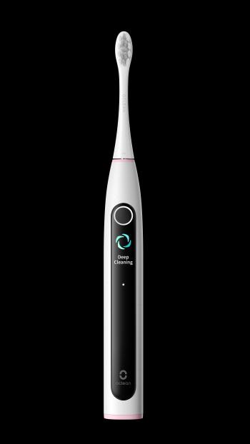 OCLEAN X Lite Set Grey pouzdro a sonický kartáček, šedo-růžový