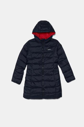 Detská bunda Pepe Jeans VIVIAN LONG tmavomodrá farba, PG401111