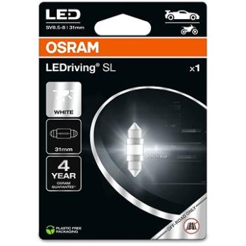 OSRAM LEDriving SL C5W délka 31mm Studeně bílá 6000K 12V jeden kus v balení (6438DWP-01B)